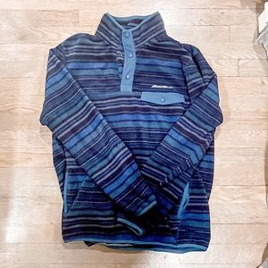 Eddie Bauer Convector Snap Mock pullover